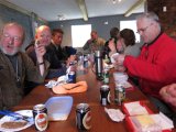 IMG 2620  Frokost pause hos Mogens. Bagefter fik Happy en par slip mer , stadig dårlig søg /'fjummer'/stop = ik noget værd at samle på.