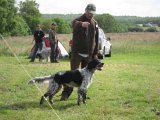 IMG 1766  OK lidt bedre..men det der med 'stand still' er ikke noget for en hund født med poterne på kogeplader