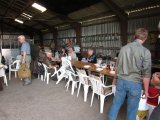 IMG 1928  Frokost/afslutning i Gerts maskin hal