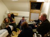 DSC00604  Så er der gang i hytten