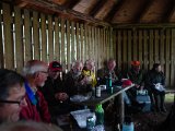 DSC03564  så er der forkost i et shelter Knud har fundet