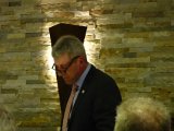 DSC04639  Formandens ord til opstart af festmiddag