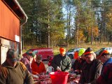 IMGP2193  Afpudsning af småkød der skal hakkes