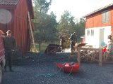 IMGP2198  Højtryk rens af slagteborde