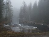 IMGP2755  Skåjtjärnsbäkken, vores udsigt med fortet tv