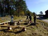 DSCF0432  Paus på stedningsdag
