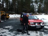 DSCF1379  Bertil har aflivet/hentet ræven