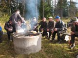 IMG 0738  Kaffepause efter slaktbod klargøring s.. lørdagen før jagten