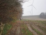 IMG 0834  Afventing før første såt .. vi skalæ gå igennem..så kun meget højeduer..hørte 4x forbi på hare