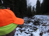 IMG 0976  Snöen nästan bort igen..Pershöjd igen vid bommen..denna gång såg Thord harspor .. men utan sporsnö = int at följa i längden