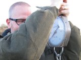 IMG 2884  'Svoger' har problmer at hodles Jiases dyr i strakt arm..den må være mange kilo tung