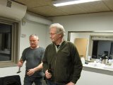 IMG 1048  Formand 'varmer op'