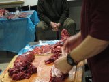 IMG 1099  Kød kan dækks med bacon ..mod udtørring