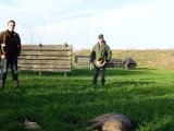 DSC02019  Dyr og høne leveret i dag