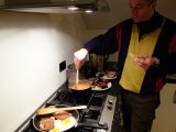 DSC01667  tilbavs .. alle resterfyrer af: er dobbelt portion af eggs, spam spam, eggs and spam + blodpølse, sjask og beans