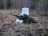 DSC02137  2-3 skud så var 6x50R trimmet ind på x i 150m