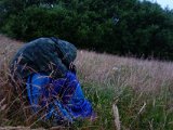 DSC03256  MEN Zander er faldet i søvn og jeg må kun tage 6ere nu -> før jeg udredet (6er eller ej) og  får vækket knægten, er bukken spurtet videre.. øv den var der