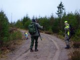 DSC05798  Så ud med Happy istedet og se om der er noget fugl