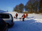 DSC04266  2den jagt, hvilken fantastisk dag, sol, let frost og soft sne
