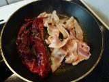 DSC06297  bæver filet og bacon -> det smager godt!