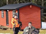 DSC06316  så tager C og G ud alene og håber om de kan få tag i den bækbæver
