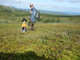 DSC09365  på bagsiden af bakken, flot men ingen fugle..dog en masse af de små sorte
