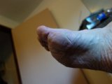 DSC09408  føltes som om jeg havde fået vabler på 'trædepuderne' men nok mere genrel kogte/ømme fødder