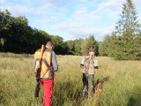 DSC03522  skud på knab 100m, men vi kan ikke finde sweiss på skudsted = hund rekvireres