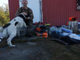 DSC03464  så er det lige før..stegehedevarme på vej..pakket fleece,Swazi,extra undertøj ned i sæk ..det er altså bare varmt